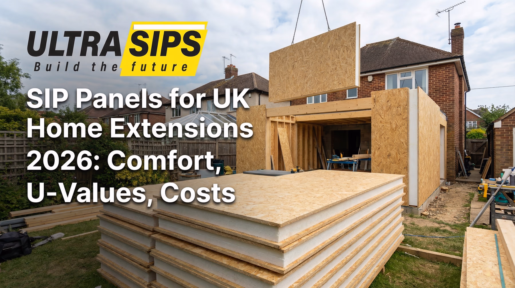 SIP Panels for UK Home Extensions 2026: Comfort, U-Values, Costs