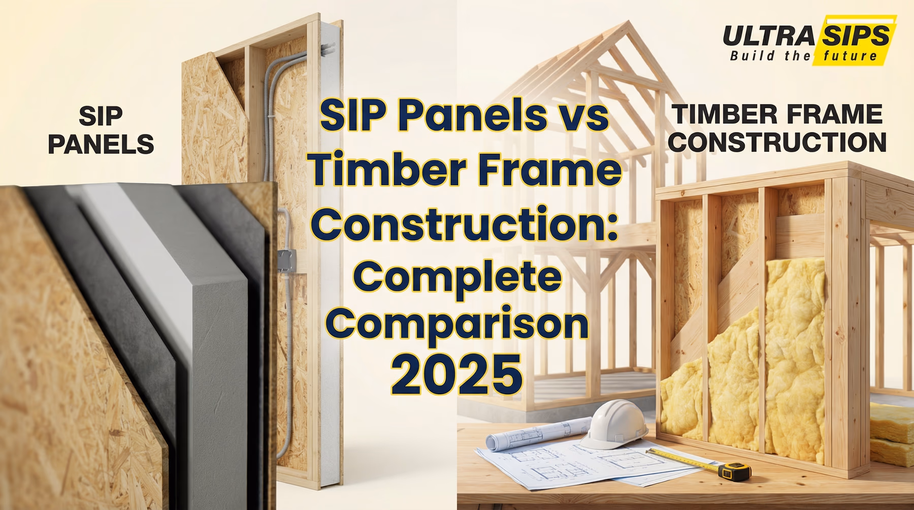 SIP Panels vs Timber Frame Construction: Complete Comparison 2025