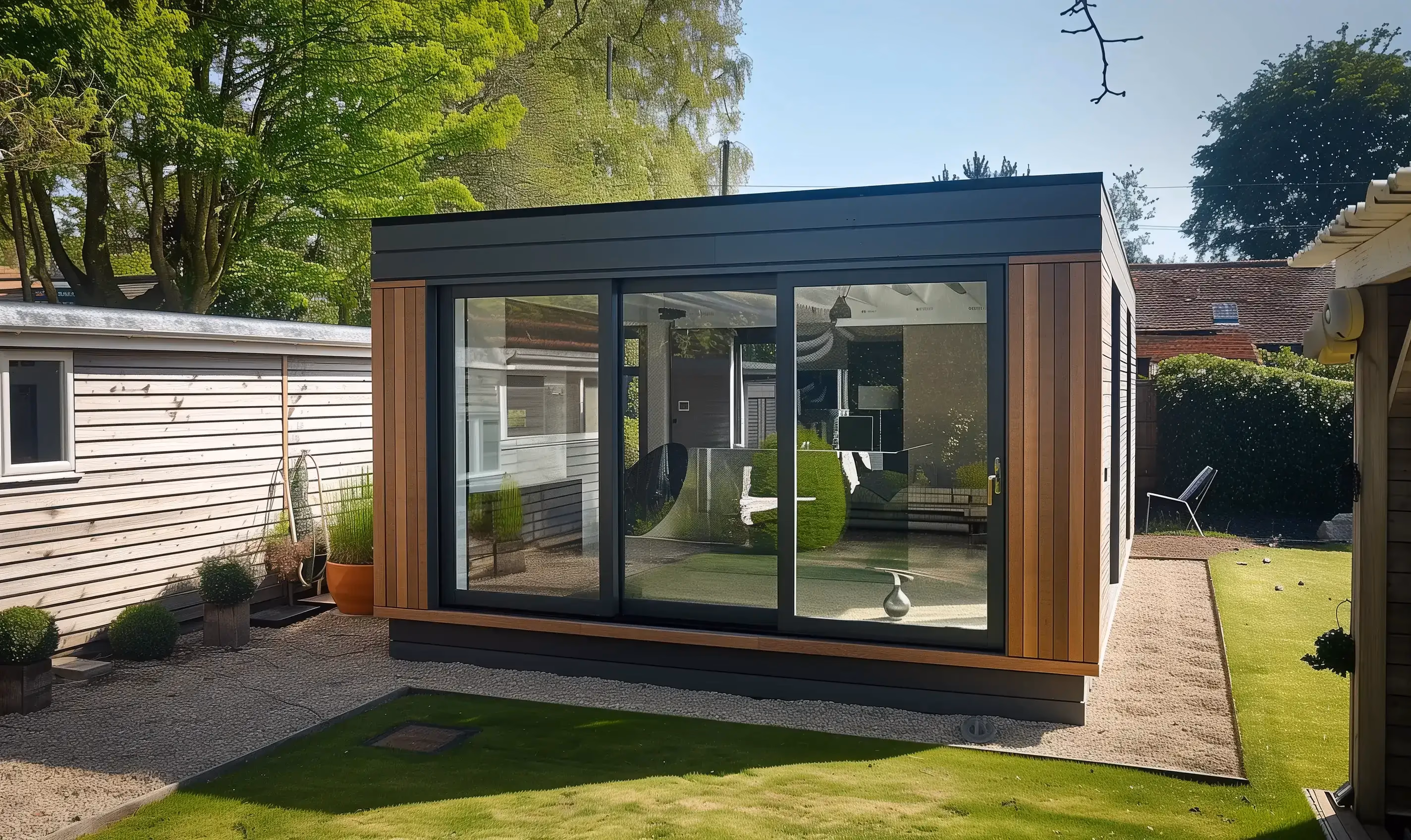 3m x 3m SIP96 Garden Room Kit - Image 3