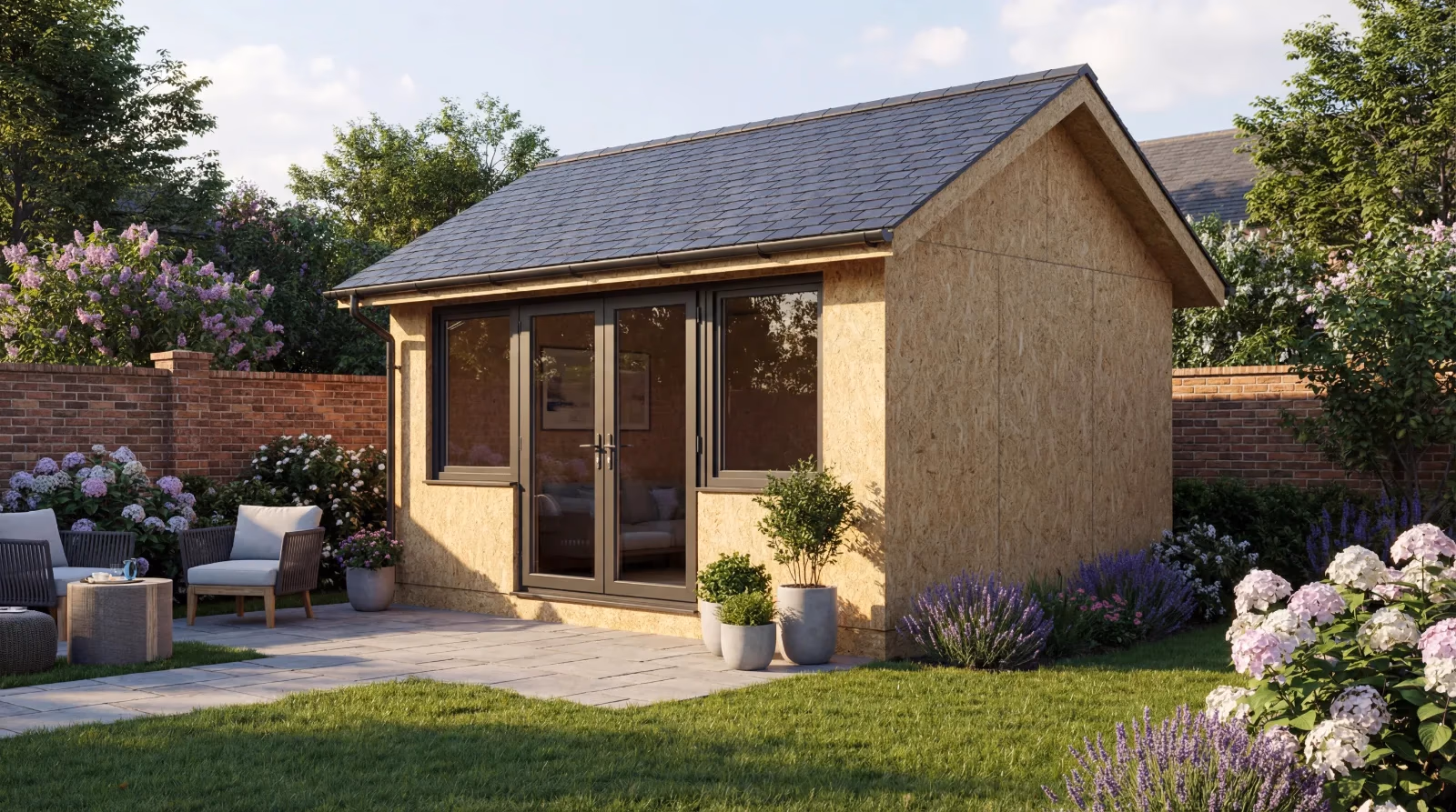 4m x 3m SIP Garden Room with Mid-Pitch Roof - Image 2