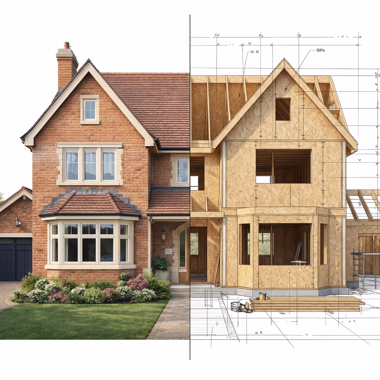 Technical Drawing - House