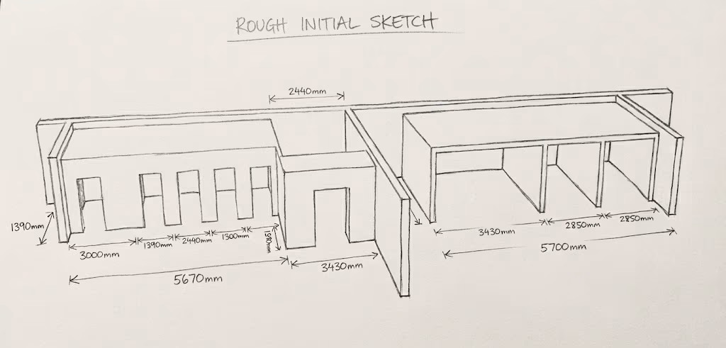 Extra Large Garden Room Technical Drawing - Image 2